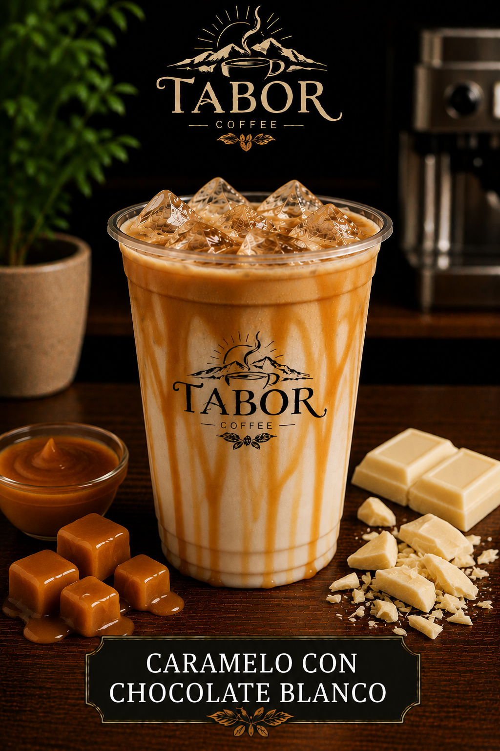 Caramelo con Chocolate Blanco