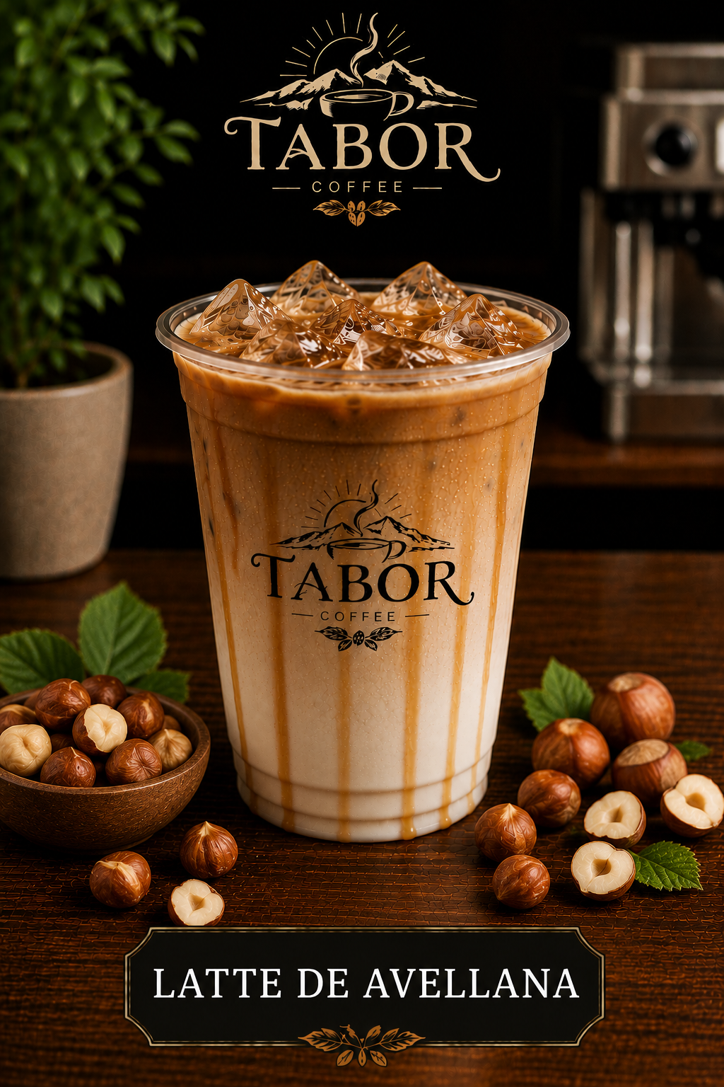 Latte de avellana